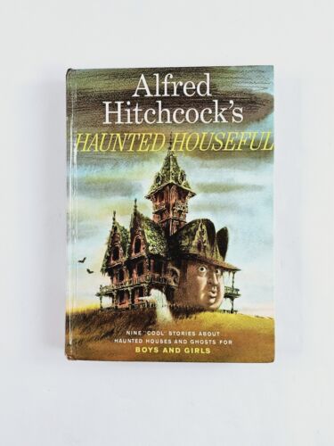 Alfred Hitchcock Haunted Houseful 1961 Vintage Hardcover Book 9 Stories for Kids - Picture 1 of 10