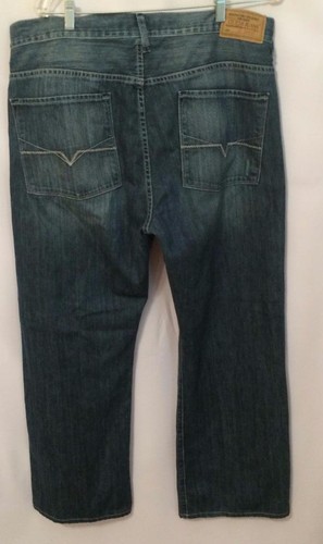 GUESS Blue Stonewashed Distressed 