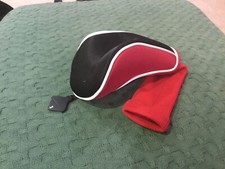 Generic Black Red Fairway Headcover Brand New