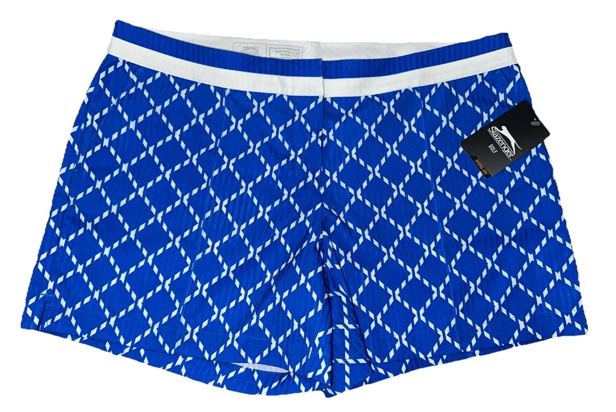 Short Slazenger Femme Orange Fluo - Taille Haute 28 Pouces - Taille 10