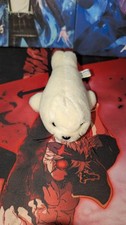 Sea World Stuffed Animal Plush White Seal Pup Realistic Stuffed Animal 6" Long