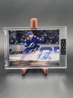 Upper Deck Clear Cut 2022-23 Nick Perbix Autograph #CC-NP Lightning NHL