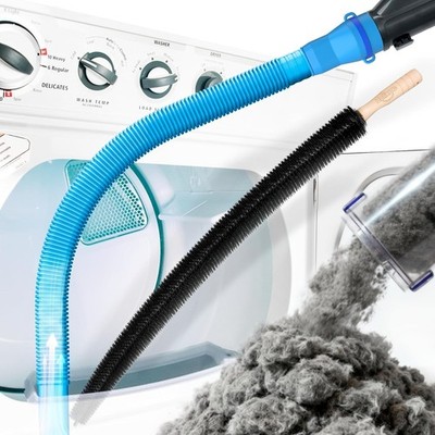 Dryer Vent Cleaner Kit 2-Piece Set - Essential Tools for Safe Dryer Maintenance