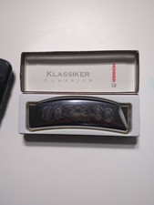 VINTAGE M.Hohner Unsere Lieblinge 28 Reed Harmonica W/ Box