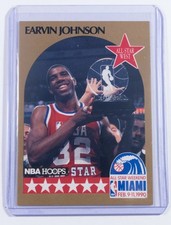 1990 NBA Hoops All Star Weekend Miami EARVIN MAGIC JOHNSON #18