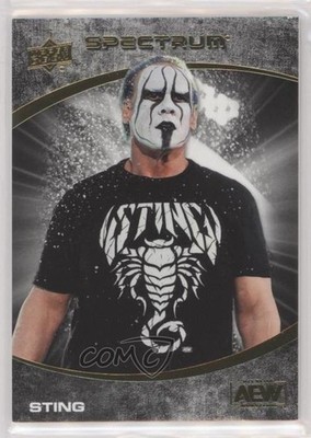 2021 Upper Deck AEW Spectrum Dark 49/99 Sting #38 09q5