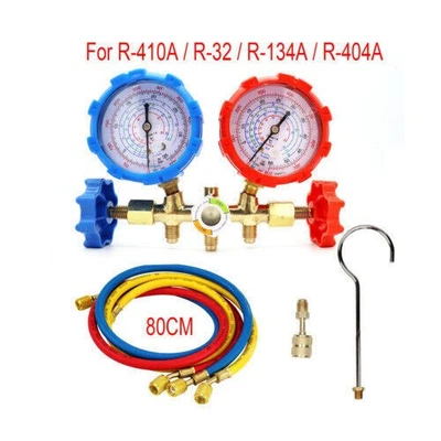 F2O6 R32 für Passend 3-Wege-AC-Diagnose-Manometer-Set Freon-Aufladung - Bild 1 von 4
