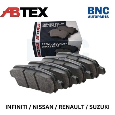 Abtex Rear Brake Pads fits NISSAN ELGRAND 2.5 3.5 E51 2002-2010