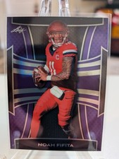 2025 Leaf Metal Purple Foil Noah Fifita #B-136 - ARIZONA WILDCATS