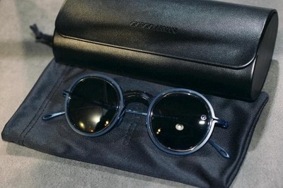 GIORGIO ARMANI x YUICHI TOYAMA Sunglasses AR6147-T Matt Blue Frame