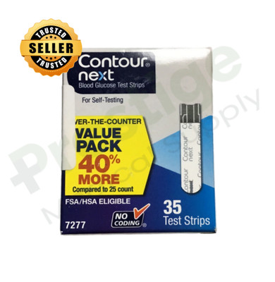 Contour Next 35 Test Strips  **USA SELLER** *Free Shipping
