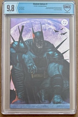 Absolute Batman #1 Mark Spears Foil Connecting Cover 9.8 CBCS
