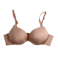 SKIMS Ultimate Push Up Plunge Bra BA-PLG-9214, Mica, 32B