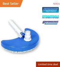 Pool Vacuum Head Weighted Half Moon Bristles For Inground Above Ground Pool