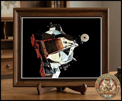 Apollo 17 Final Lunar Mission Lab gedrucktes Foto: 10''x8''