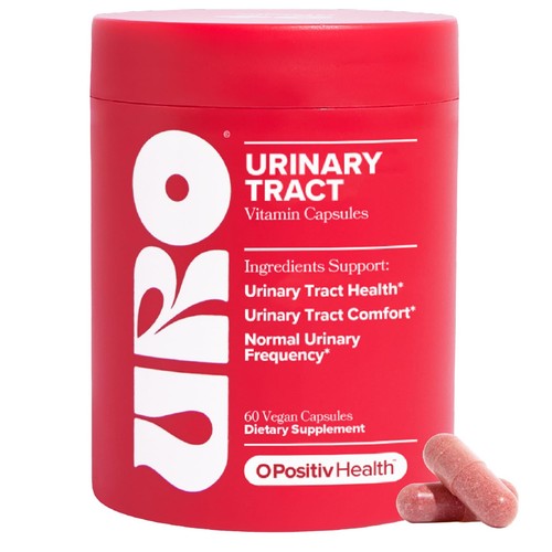 URO Urinary Tract Health Supplement for Women, 60 Count (Pack of 1) - Urinary...