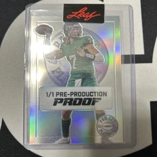 2024 Leaf Metal Mabrey Mettauer 1/1 Proof Pro Set Platinum Sam Houston State