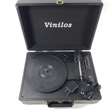 Vinilos Vinyl Record Player Bluetooth with Speakers