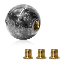 Zndaw Round Ball Shift Knob Marble Style Gear 2.132.13 Inches Marble-gray Zndaw Round Ball Shift Knob Marble Style Gear 2.132.13 Inches Marble-gray