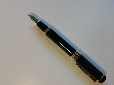 Hongdian D1 Zuiger Vulpen Extra Fijne Penpunt, Holle Skelet