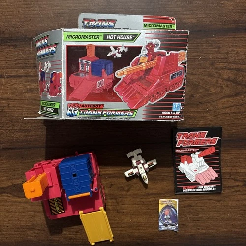 Transformers G1 1989 Micromaster  Hot House