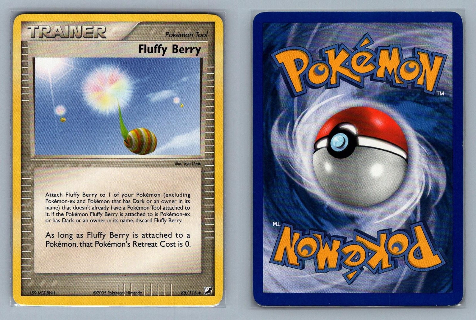 Fluffy Berry #85/115 Unseen Forces Pokemon Card - NM