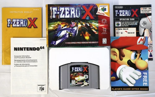 F-Zero X (Nintendo 64, 1998) CIB 🌟 Authentic