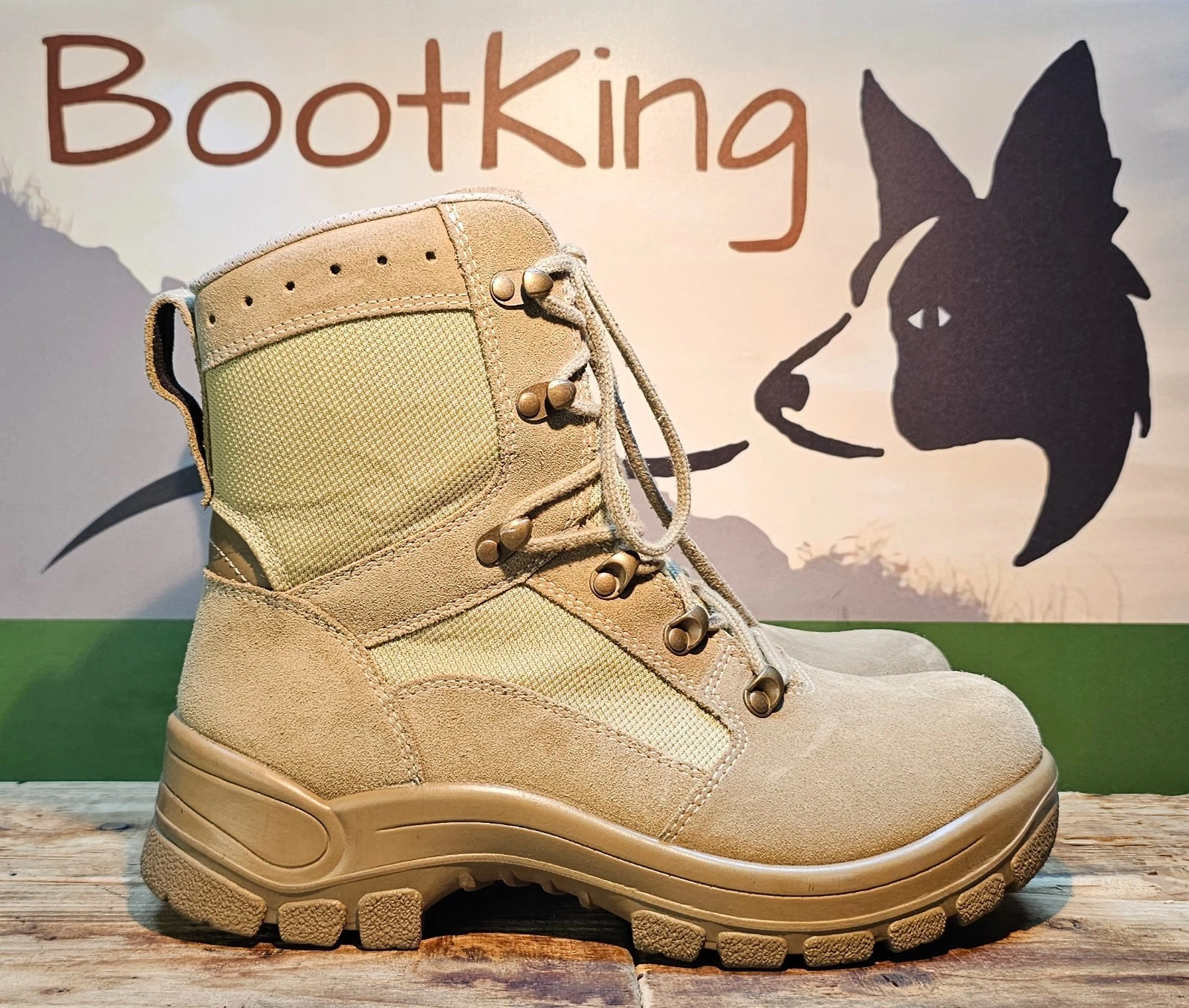 HAIX GTX Coyote Waterproof Hiking, Walking, Airpower P9 desert boots UK 8