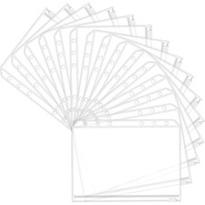 Binder Taschen PVC A6 15 Stück  Reißverschluss Dokumentenmappe