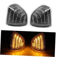 Sequential Amber Led Side Mirror Turn Signal Sequential Clear Lens tow Light