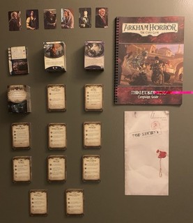 Arkham Horror LCG Scarlet Keys Campaign and Investigator Expansions