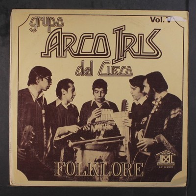 GRUPO ARCO IRIS DEL CUSCO: folklore MUSICSHOP 12'' LP 33 RPM Peru