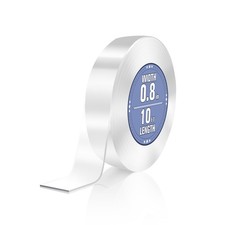 Double Sided Tape Heavy Duty, Clear Nano Tape, 0.8'' x 120'' Two Sided Mounti...