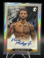 2024 Topps Chrome Boxing Shane Mosley Jr. Refractor Auto SP CLEAN SHIPS FAST