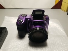 Minolta MN35Z 20MP Digital 35x Optical Zoom Camera w/new Battery Charger PURPLE