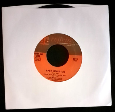 Sonny & Cher: Baby Don t Go 1965 Reprise (0392)  7'' Vinyl *Play Tested*