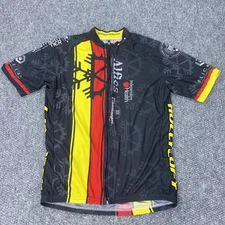 Louis Garneau Hollyloft Cycling Jersey Mens Large Bike Shirt Polyester Full Zip