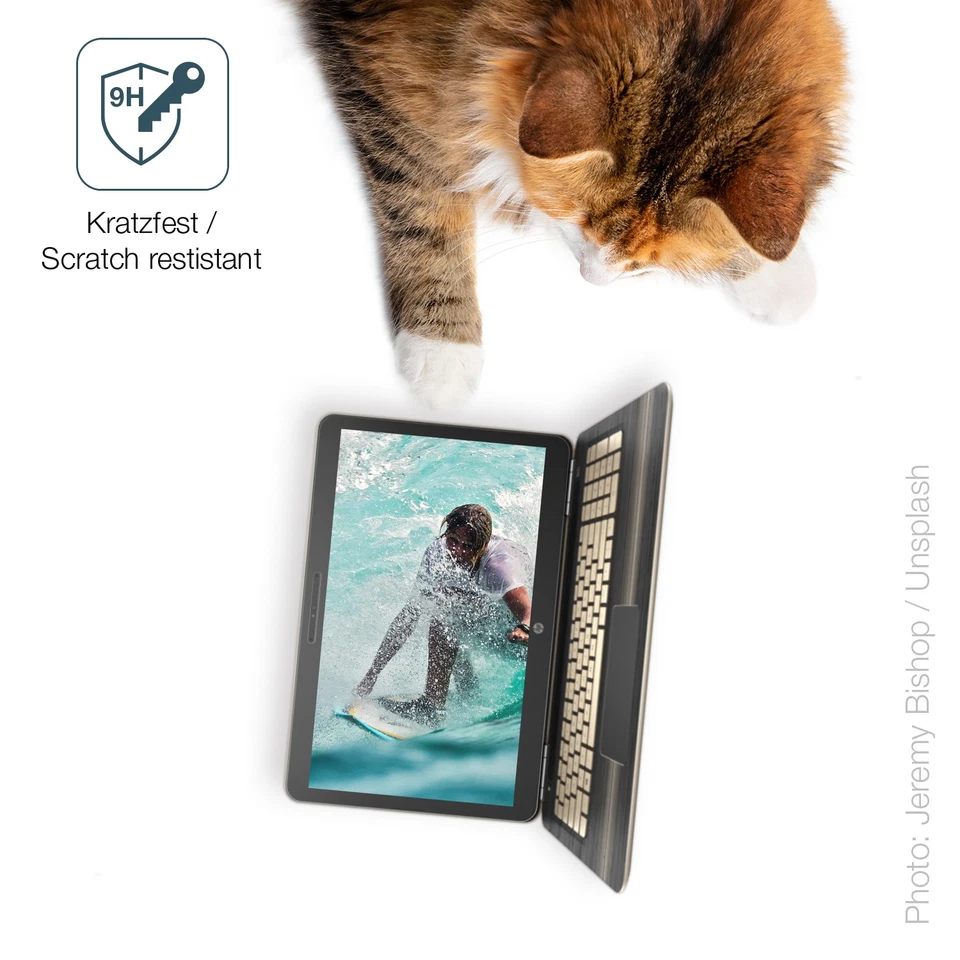 2x Screen Protector for HP Pavilion 15 bc200 matte Flexible Glass 9H dipos - Image 3 of 4