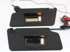 2011-2018 Ford Explorer Sun Visor Set Lh Rh Homelink Black Vanity Mirror Oem 2011-2018 Ford Explorer Sun Visor Set Lh Rh Homelink Black Vanity Mirror Oem