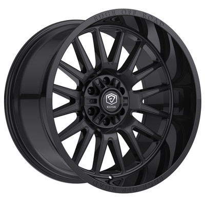 EDGE Off Road 305B Rim 20X9 8X170 Offset 18 Gloss Black (Quantity of 1)