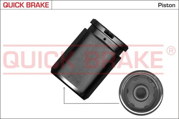 Quick Brake Kolben Bremssattel 185001MK Stahl FüR Vw Polo 5 6R1 6C1 Golf Plus 4-image