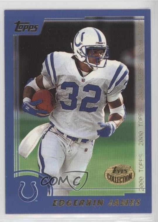 2000 Topps Topps Collection Edgerrin James #50 HOF 9ls