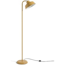 Benson Floor Lamp Mustard E27 Adjustable Modern Standing Light
