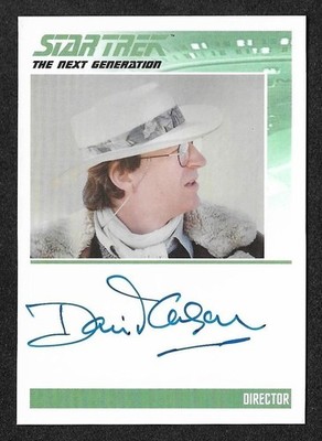 Star Trek Connections TNG Autograph David Carson as Director