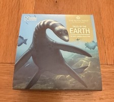 MINT. Plesiosaurus 2021 UK Silver Proof Colour 50p Coin Limited Edition 7,000
