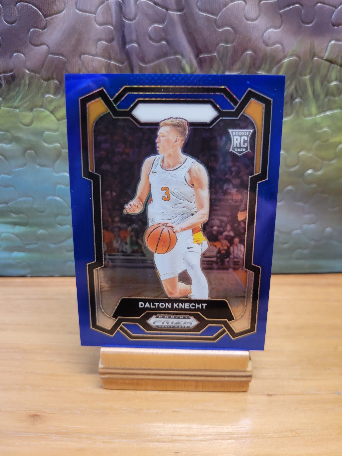 2024 Panini Prizm Draft Picks Dalton Knecht #50 Rookie Blue Prizm /199