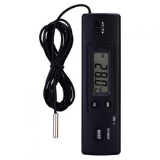 Digital Clock Mini Car Clock Thermometer Automotive With Probe Sensor Wired For Digital Clock Mini Car Clock Thermometer Automotive With Probe Sensor Wired For