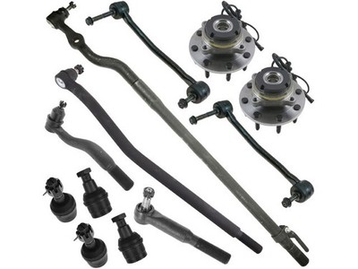For 2000-2002 Ford Excursion Wheel Hub Ball Joint Tie Rod End Kit 35329BKDW