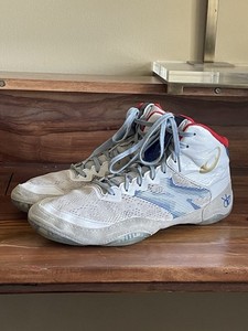 white jordan burroughs wrestling shoes