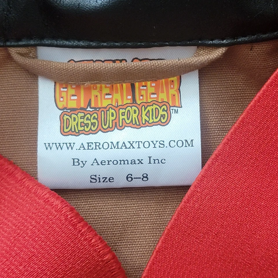 Disfraz de bombero Aeromax Jr. bronceado talla 6/8 Foto 4 de 4